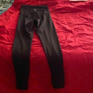 Lulu lemon black yoga pants